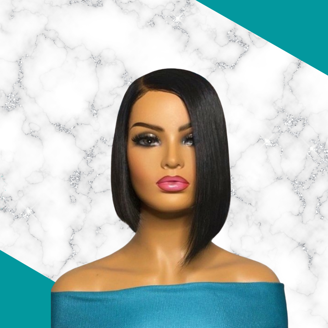 Raegan Asymmetrical Bob Closure Wig Bella256 Boutique